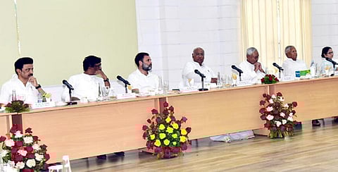 எதிர்க்கட்சிகளின் முதல் கூட்டம். | கோப்புப் படம்