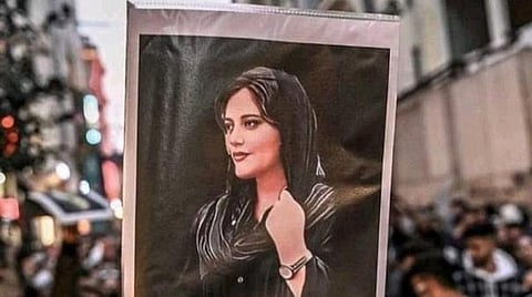 மாஷா அமினி மரணத்தைக் கண்டித்து ஈரானில் நடந்த போராட்டம் | கோப்புப் படம்.