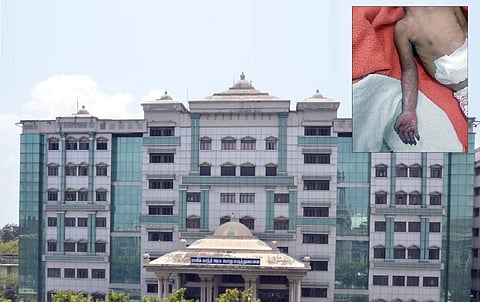 “என் குழந்தையின் கை இழப்புக்கு அலட்சியமே காரணம்” - மருத்துவக் குழு விசாரணைக்குப் பின் தாய் பேட்டி