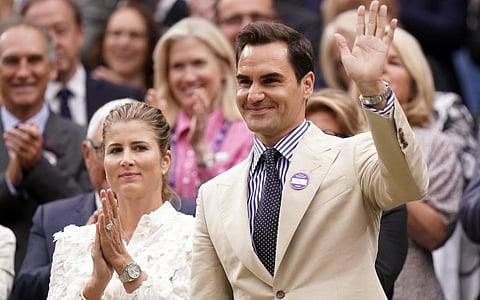 ரோஜர் ஃபெடரர் புகைப்படத்துக்கு விம்பிள்டனின் கேப்ஷன் - தமிழ் ரசிகர்கள் உற்சாகம்