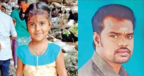 சிறுமி திவ்யதர்ஷினி | தந்தை ஜெயராஜ் - கோப்புப் படங்கள்