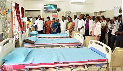 ஒருங்கிணைந்த ஹூமோபிலியா மற்றும் ஹூமோகுளோபினோபதி பராமரிப்புக் கட்டிடத்தை திறந்து வைத்த அமைச்சர் மா.சுப்பிரமணியன்