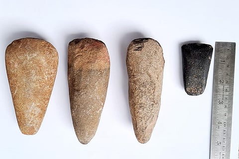 திருப்பத்தூர் அருகே 3,500 ஆண்டுகளுக்கு முற்பட்ட கற்கருவிகள் கண்டெடுப்பு