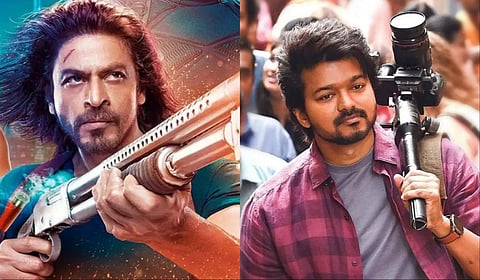 IMDB வெளியிட்ட டாப் 10 இந்தியப் படங்கள் - ‘பதான்’ முதலிடம்; ‘வாரிசு’ 9ஆம் இடம்