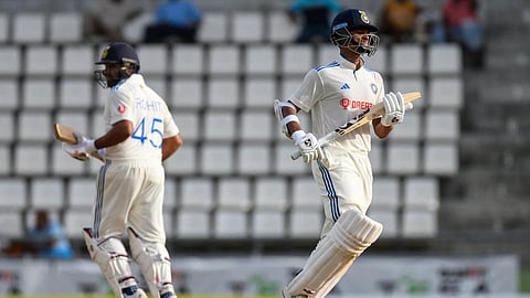 ஜெய்ஸ்வால் மற்றும் ரோகித் சர்மா