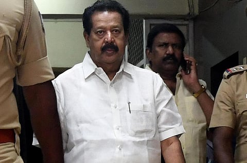 அமலாக்கத் துறை அலுவலகத்தில் அமைச்சர் பொன்முடி