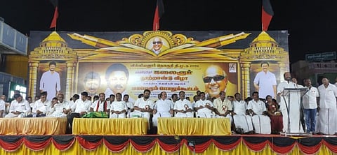 பாஜக அச்சுறுத்தலால் திமுகவுக்கு பின்னடைவு இல்லை: திருச்சி சிவா