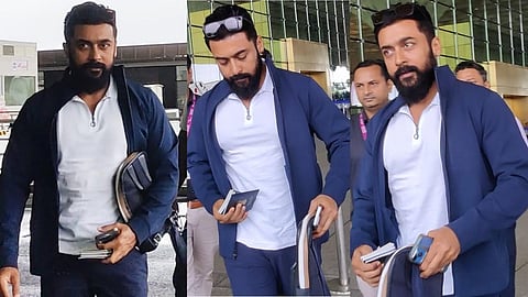 ‘‘என் மகனை புகைப்படம் எடுக்க வேண்டாம்’’ - சூர்யா வைத்த கோரிக்கை