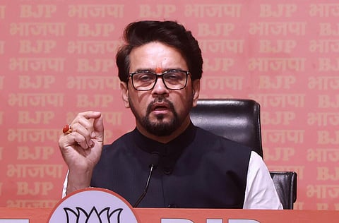 மத்திய அமைச்சர் அனுராக் தாக்குர்