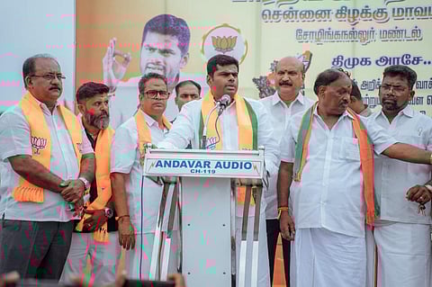 ''தமிழ்நாடு தேச விரோதிகளின் புகலிடமாக மாறி இருக்கிறது'' - அண்ணாமலை குற்றச்சாட்டு