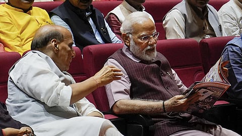 பாஜக எம்.பி.க்கள் கூட்டத்தில் பிரதமர் நரேந்திர மோடி