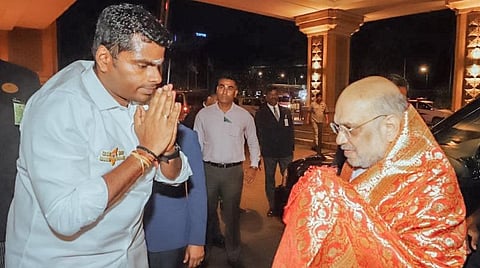 அண்ணாமலை பாதயாத்திரை | சிறப்பு விமானத்தில் வரும் அமித் ஷா - ராமேசுவரத்தில் 2,500 போலீஸார் பாதுகாப்பு