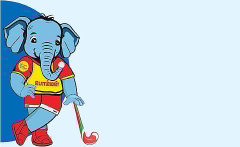 சென்னை ஆசிய சாம்பியன்ஸ் கோப்பை: ஹாக்கிக்கு வந்த ‘பொம்மன்’