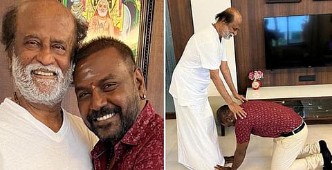 ரஜினியுடன் ராகவா லாரன்ஸ்