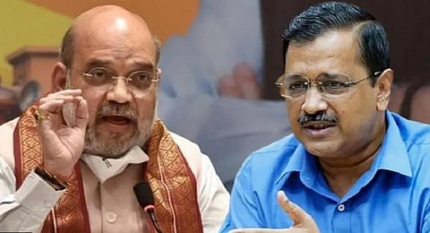 அமித் ஷா, அரவிந்த் கேஜ்ரிவால்