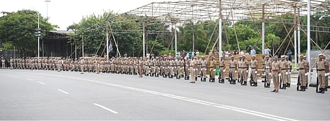 அணிவகுப்பு ஒத்திகை