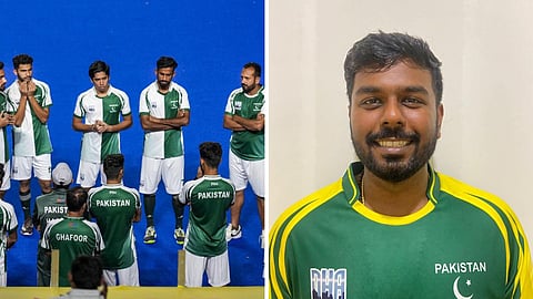 பாகிஸ்தான் அணியினர் மற்றும் ராஜகமல்