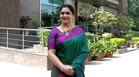 கருணாநிதி எனது ஆசான் என சொல்வதில் எனக்கு பெருமை: குஷ்பு பேச்சு