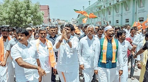 மத்திய அமைச்சர் வருகை தள்ளிவைப்பால் அண்ணாமலை நடைபயணத்தில் மாற்றம்