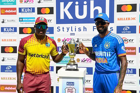 இந்தியா மற்றும் மேற்கு இந்தியத் தீவுகள் அணியின் கேப்டன்கள்