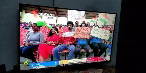 WI vs IND 3-வது டி20: அஜித்குமாரின் 'விடாமுயற்சி' பட அப்டேட் கேட்ட சிறுவன்