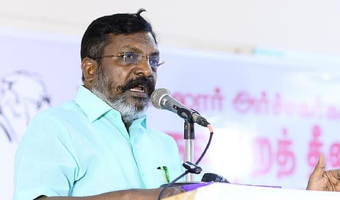 தொல்.திருமாவளவன் | கோப்புப் படம்