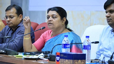 அமைச்சர் பி. கீதாஜீவன் | கோப்புப் படம்