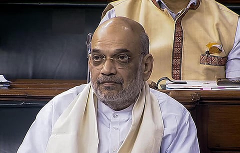 உள்துறை அமைச்சர் அமித் ஷா மீது மக்களவையில் உரிமை மீறல் நோட்டீஸ் - காங்கிரஸ் கொறடா மாணிக்கம் தாகூர் வழங்கினார்