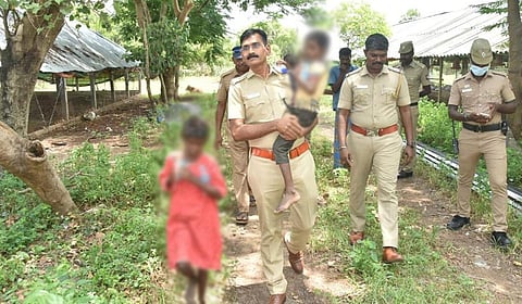 காஞ்சிபுரம் அரசு தலைமை மருத்துவமனையில் இருந்து காணாமல் போன இரு குழந்தைகளை வாலாஜாபாத் அருகே போலீஸார் மீட்டனர்