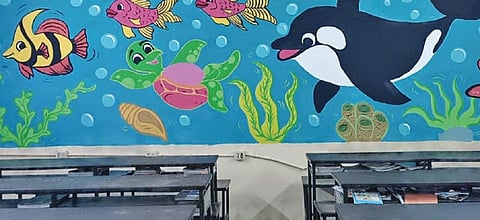 நீலகிரி அரசுப் பள்ளிகளை அழகாக்கும் ‘தூரிகை’!