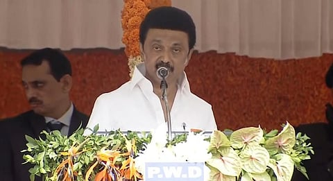 சுதந்திர தின உரையாற்றிய முதல்வர் ஸ்டாலின்