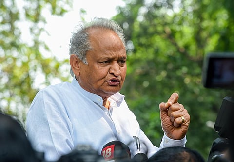 ராஜஸ்தான் முதல்வர் அசோக் கெலாட்