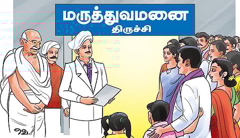 மகத்தான மருத்துவர்கள் - 39: காந்தியடிகளின் மகன் உயிரை காப்பாற்றியவர்