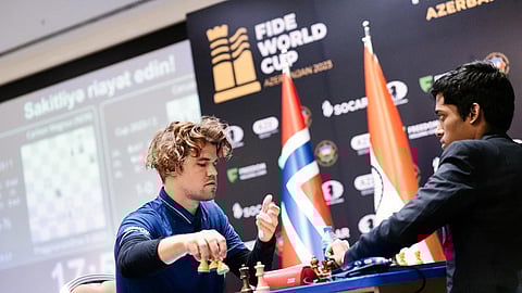 கார்ல்சன் மற்றும் பிரக்ஞானந்தா