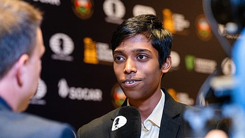 பிரக்ஞானந்தா | படம்: ட்விட்டர்