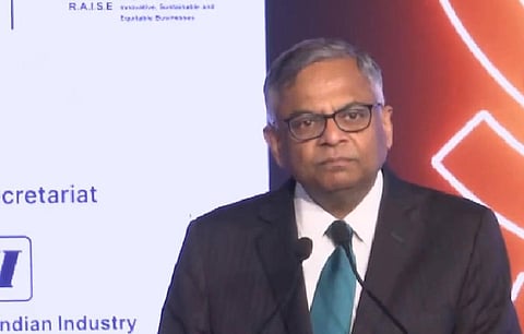 டாடா சன்ஸ் தலைவர் என்.சந்திரசேகரன்