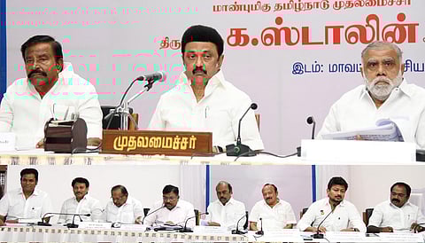 அரசின் திட்டங்களை தொய்வின்றி செயல்படுத்த வேண்டும்: ஆய்வு கூட்டத்தில் முதல்வர் மு.க.ஸ்டாலின் அறிவுறுத்தல்