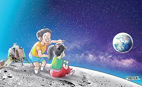 கதைக் குறள் 39: நிலவுக்கே போய் விளையாடலாம்