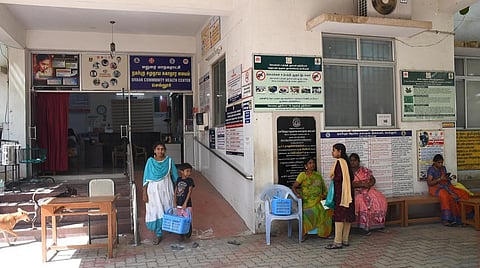 செல்லூர் நகர்புற ஆரம்ப சுகாதார நிலையம். | படம்: எஸ்.கிருஷ்ணமூர்த்தி.