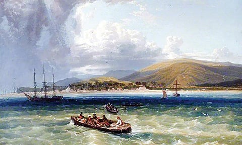 On the Coromandel Coast, South India by William Havell, 1821