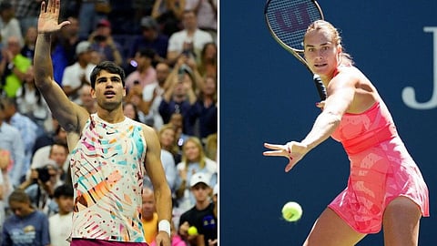 அமெரிக்க ஓபன் டென்னிஸ் | கார்லோஸ் அல்கரஸ், சபலெங்கா முன்னேற்றம்