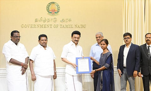 மீன்துறை ஆய்வாளர் பணிக்கு தேர்வான 65 பேருக்கு நியமன ஆணைகளை முதல்வர் ஸ்டாலின் வழங்கினார்