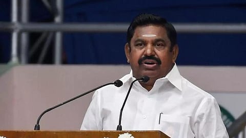 முன்னாள் முதல்வர் பழனிசாமி