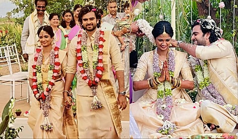 நடிகை கீர்த்தி பாண்டியனை கரம்பிடித்தார் அசோக் செல்வன் - நெல்லையில் திருமணம் முடிந்தது