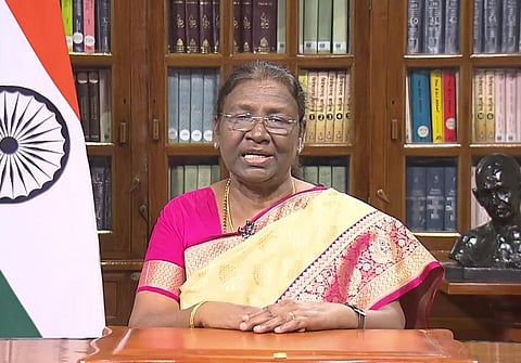 குடியரசுத் தலைவர் திரவுபதி முர்மு | கோப்புப்படம்