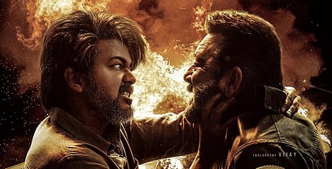 சஞ்சய் தத்துடன் ஃபேஸ் ஆஃப் - விஜய்யின் ‘லியோ’ இந்தி போஸ்டர் வெளியீடு