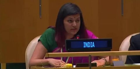 ஆக்கிரமிப்பு காஷ்மீரில் இருந்து பாகிஸ்தான் வெளியேற வேண்டும்: ஐ.நா. கூட்டத்தில் இந்தியா வலியுறுத்தல்