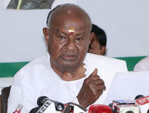 தேவ கவுடா | கோப்புப் படம்