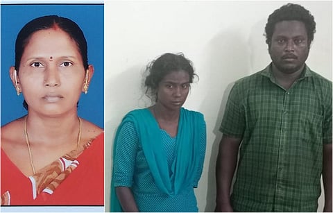 கரூர் | திமுக பெண் கவுன்சிலர் கொலை: கொடுமுடி தம்பதி கைது