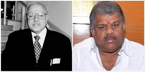 இடது: எம்.எஸ்.சுவாமிநாதன் | வலது: ஜி.கே.வாசன்